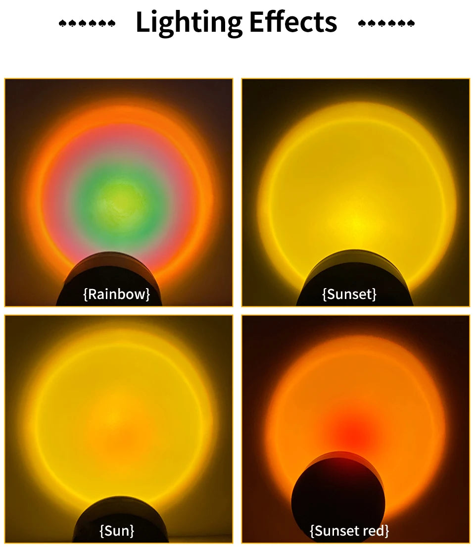 Tuya USB Sunset Projector