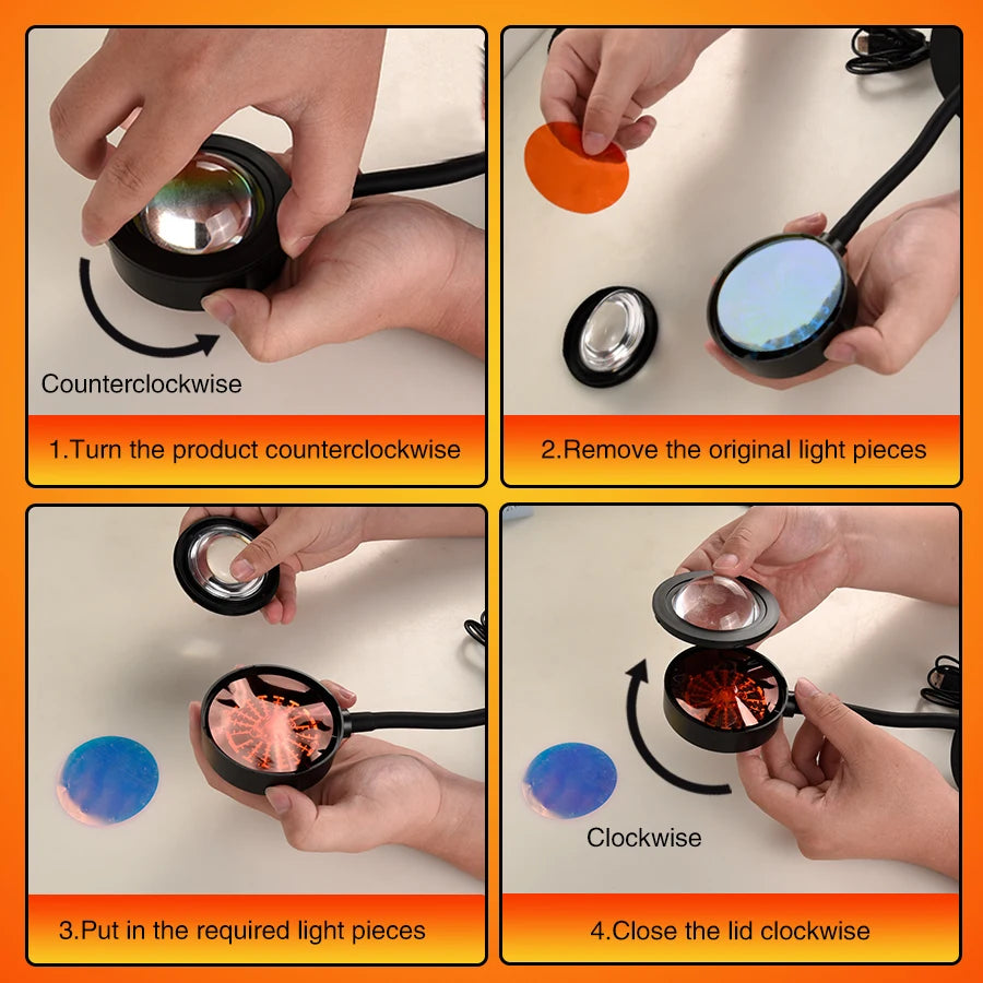 Tuya Smart Sunset Projector