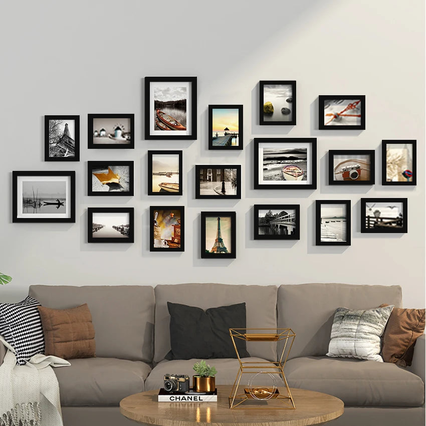 Wooden Photo Frame Set