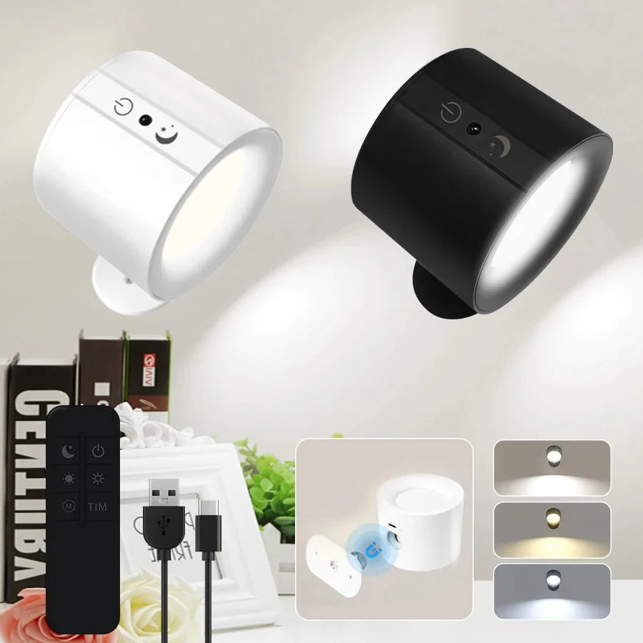 Mini Magnetic Dual Head Wall Light