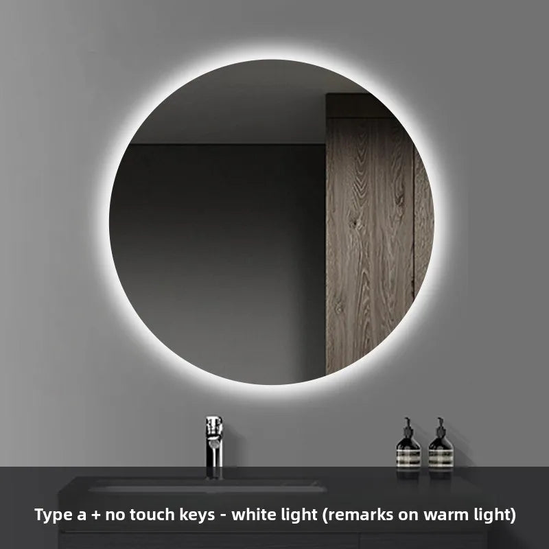 Smart Anti-Fog Round Vanity Mirror