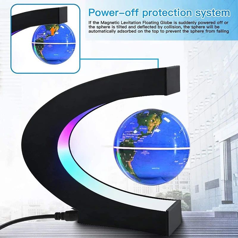 Magnetic Floating Globe Lamp