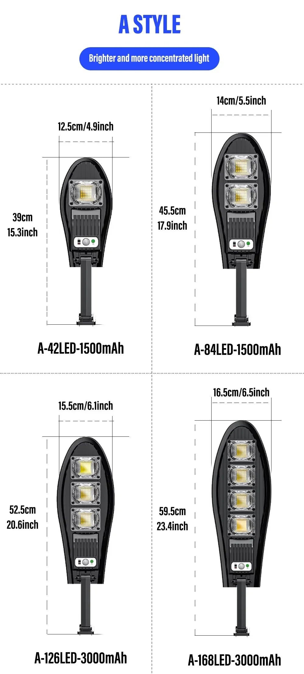 Solar Street Light with Remote Control