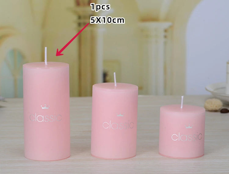 5cm Household Pillar Candles