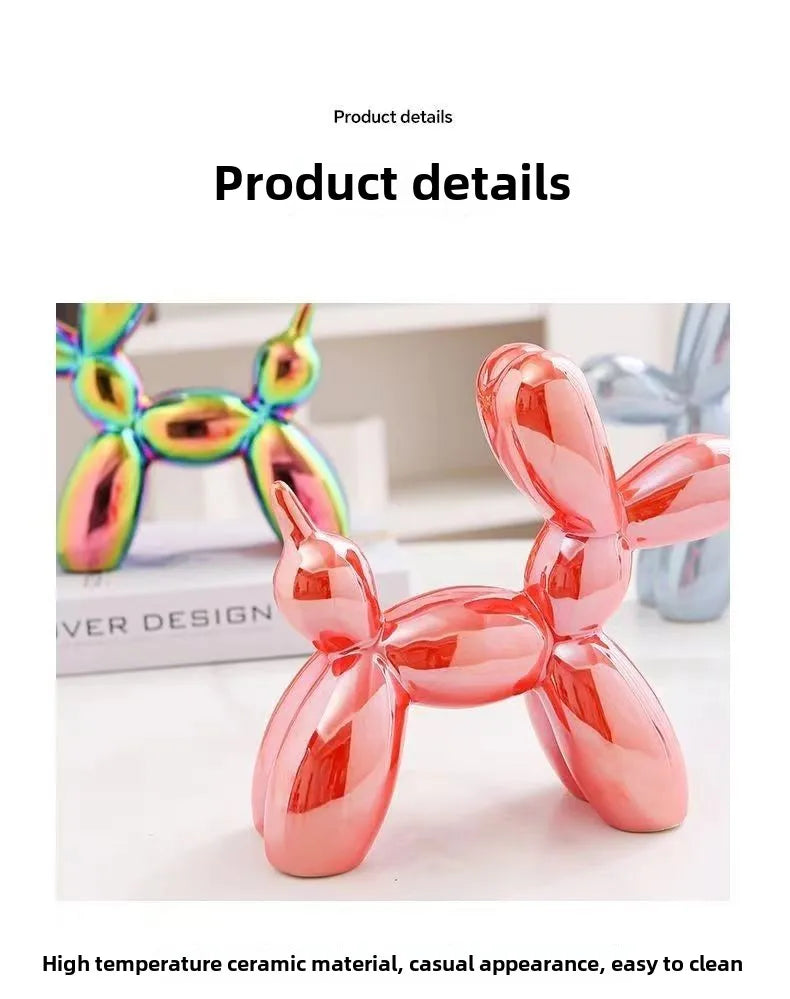 ceramics Balloon Dog Sculpture