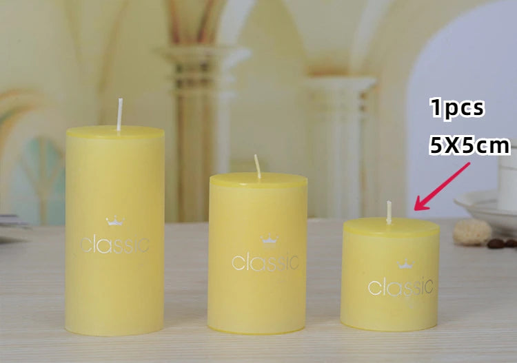 5cm Household Pillar Candles