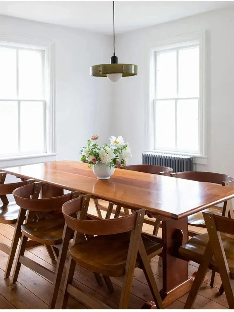 Nordic Retro Glass Pendant Light
