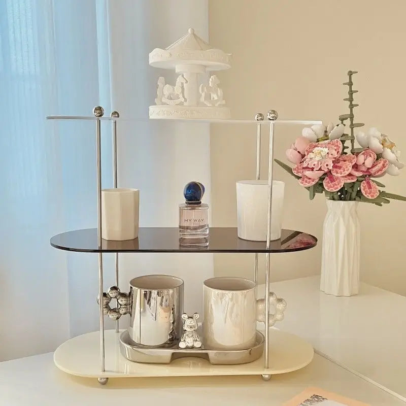 Acrylic Desktop Storage Display Rack