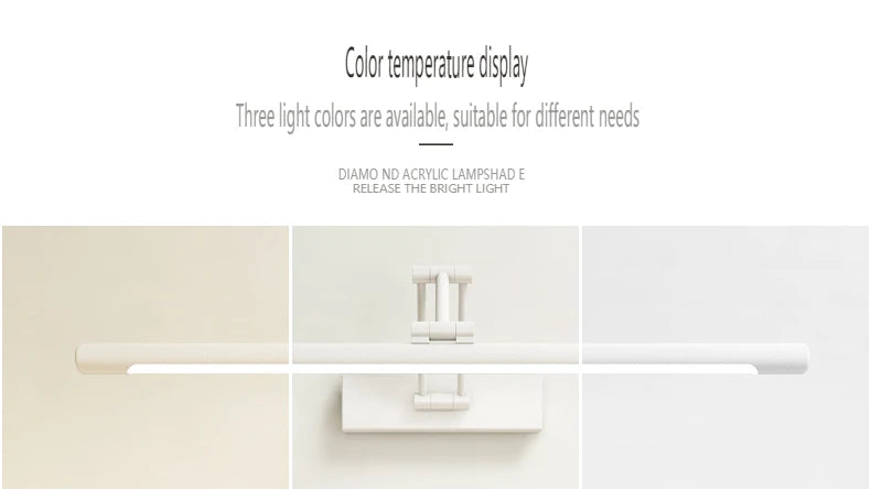 Telescopic Mirror Cabinet Light
