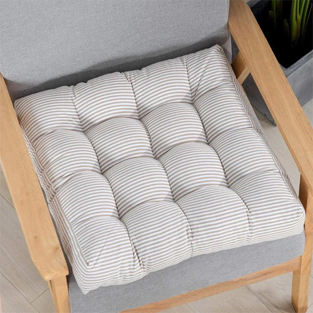 Oversized Floor Seat Pillow Cotton Linen Chair Cushions Meditation Yoga Thickened Square Windows Pad for Adults Seating Pillows