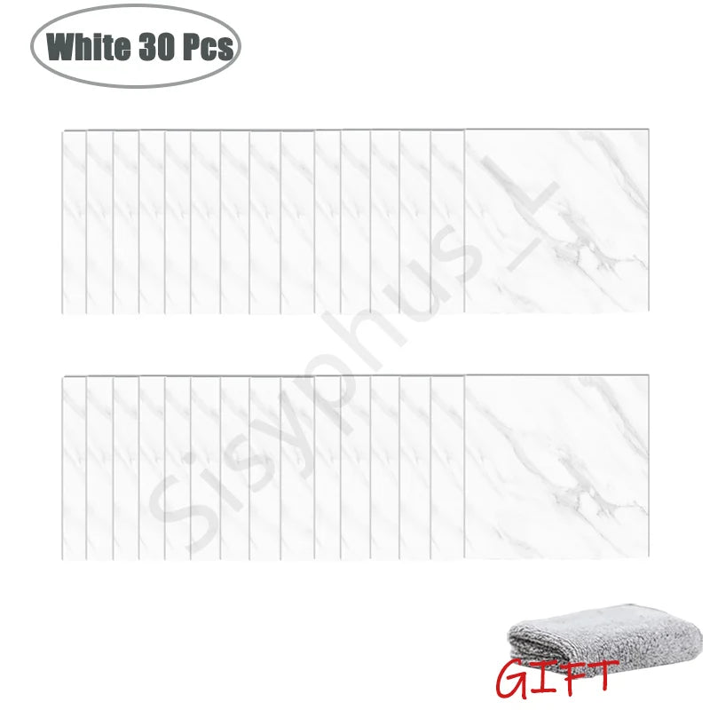 Marble Self Adhesive Wall Tiles
