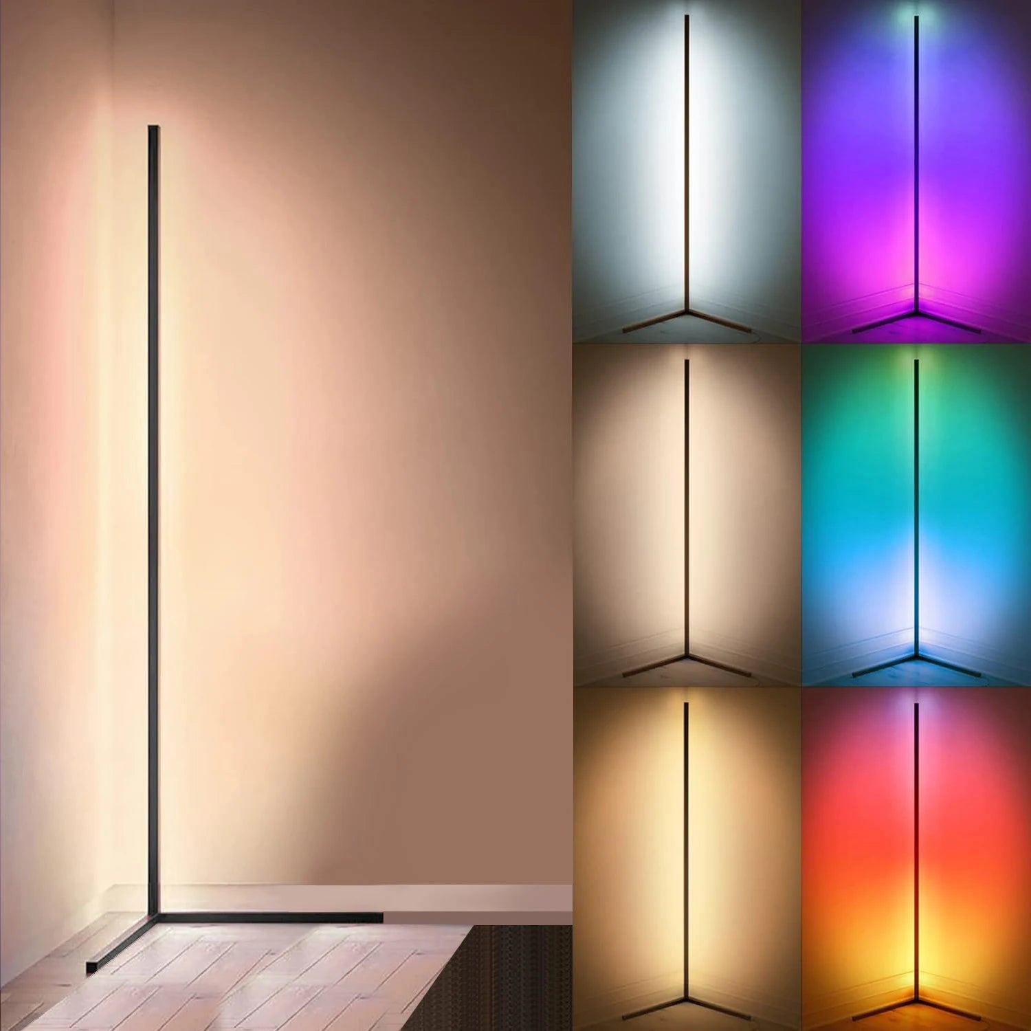 Music Sync Corner Floor Lamp