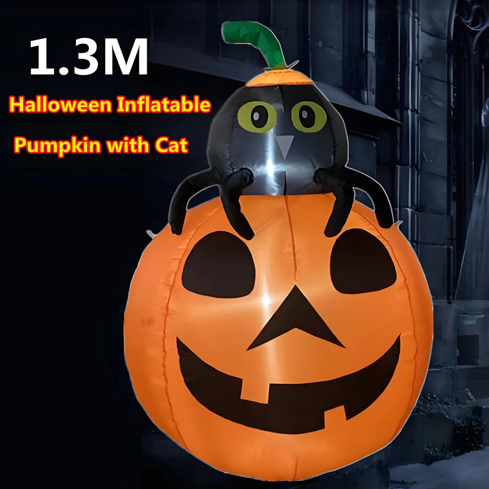 Inflatable Halloween Yard Prop with LED