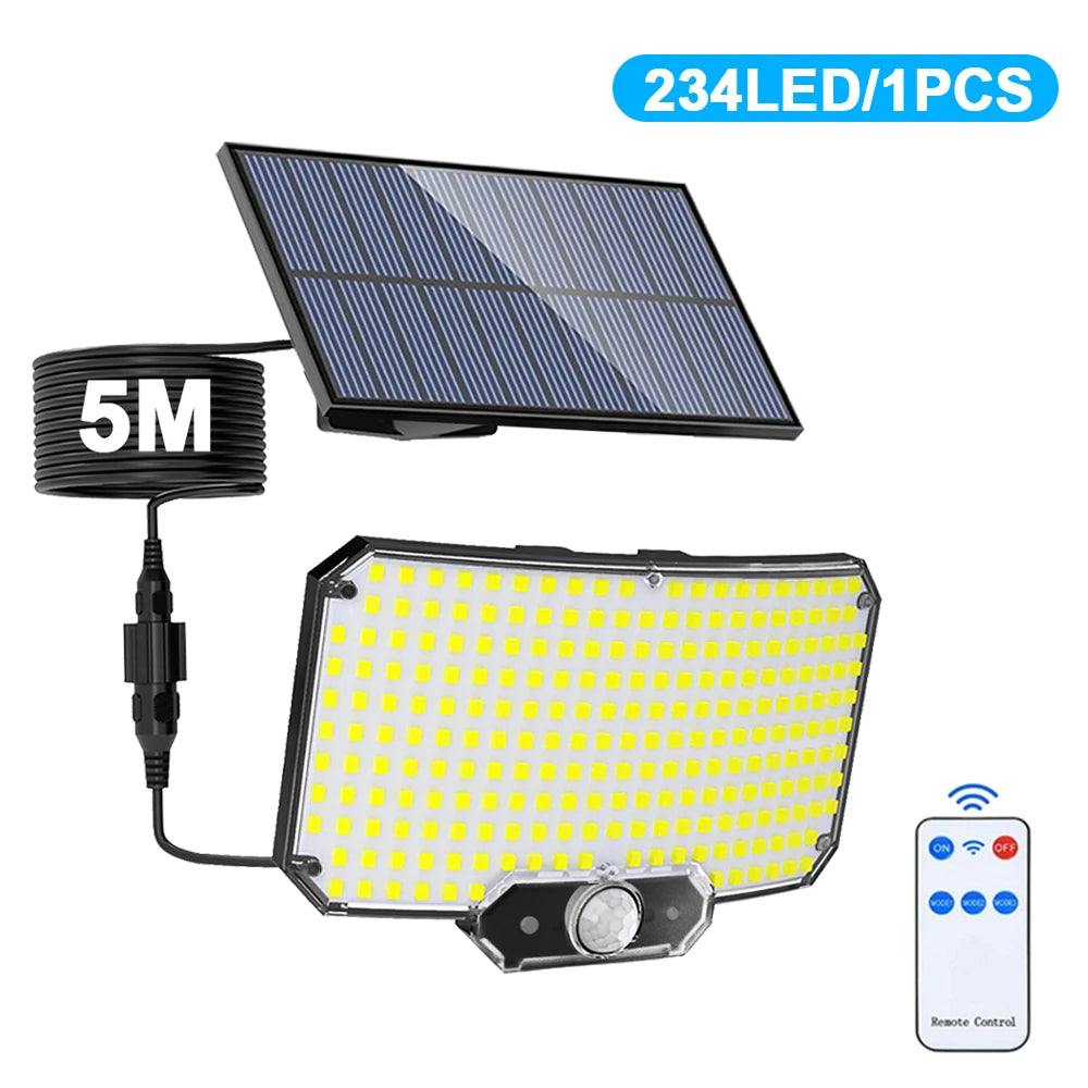 Solar Security Motion Sensor Light