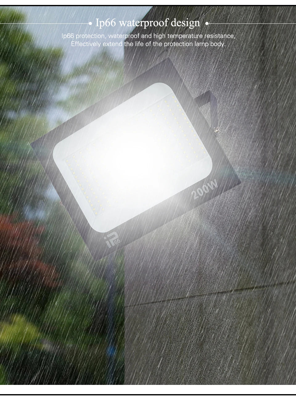Waterproof LED Outdoor Floodlight