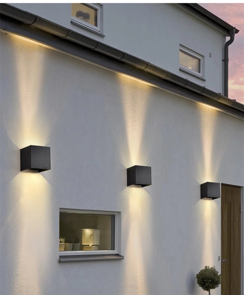 Slim LED Outdoor Wall Light