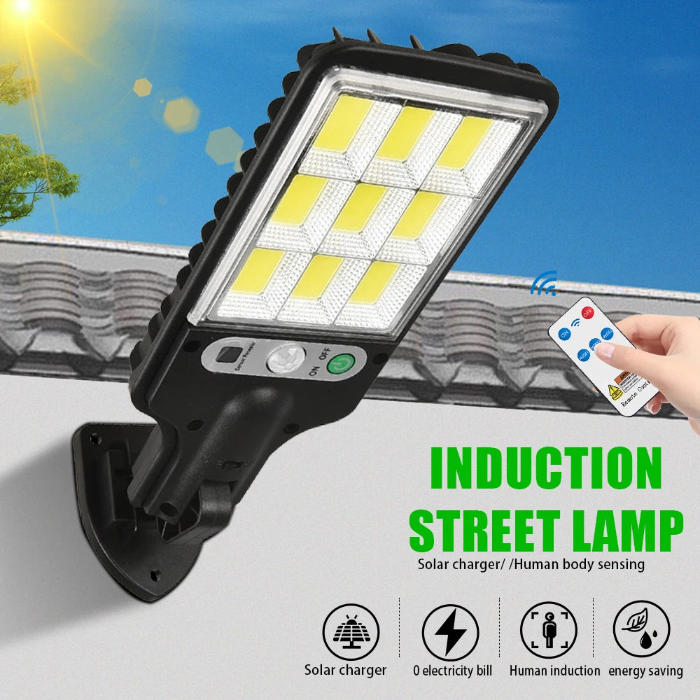300W Solar Street Light with Remote