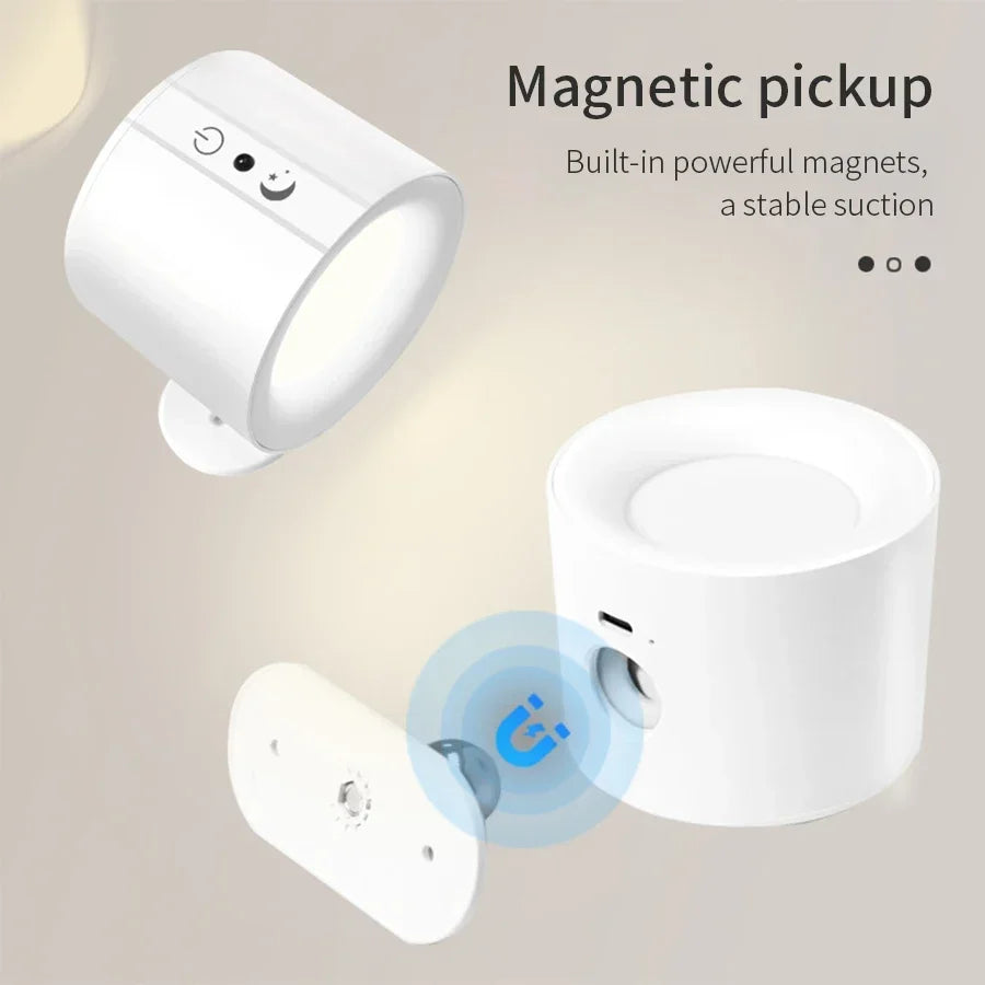 Mini Magnetic Dual Head Wall Light