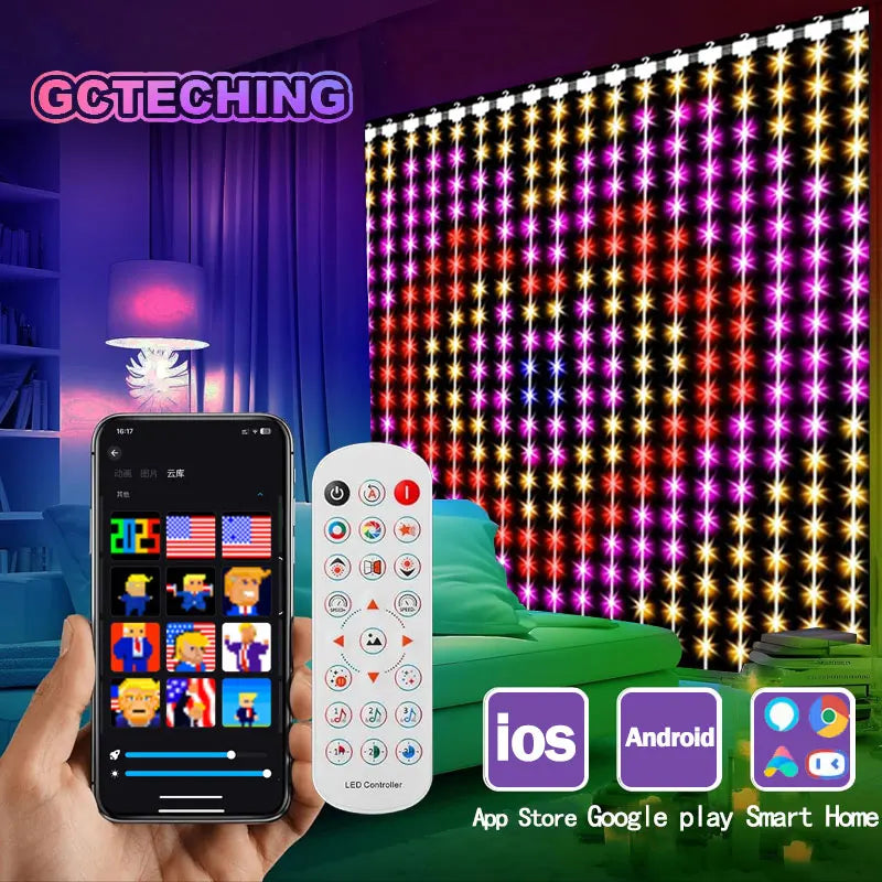 Smart Curtain Lights App Music Sync