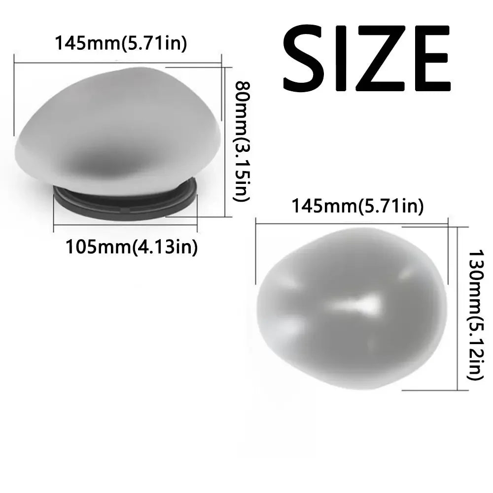 Solar Frosted Stone Ground Light