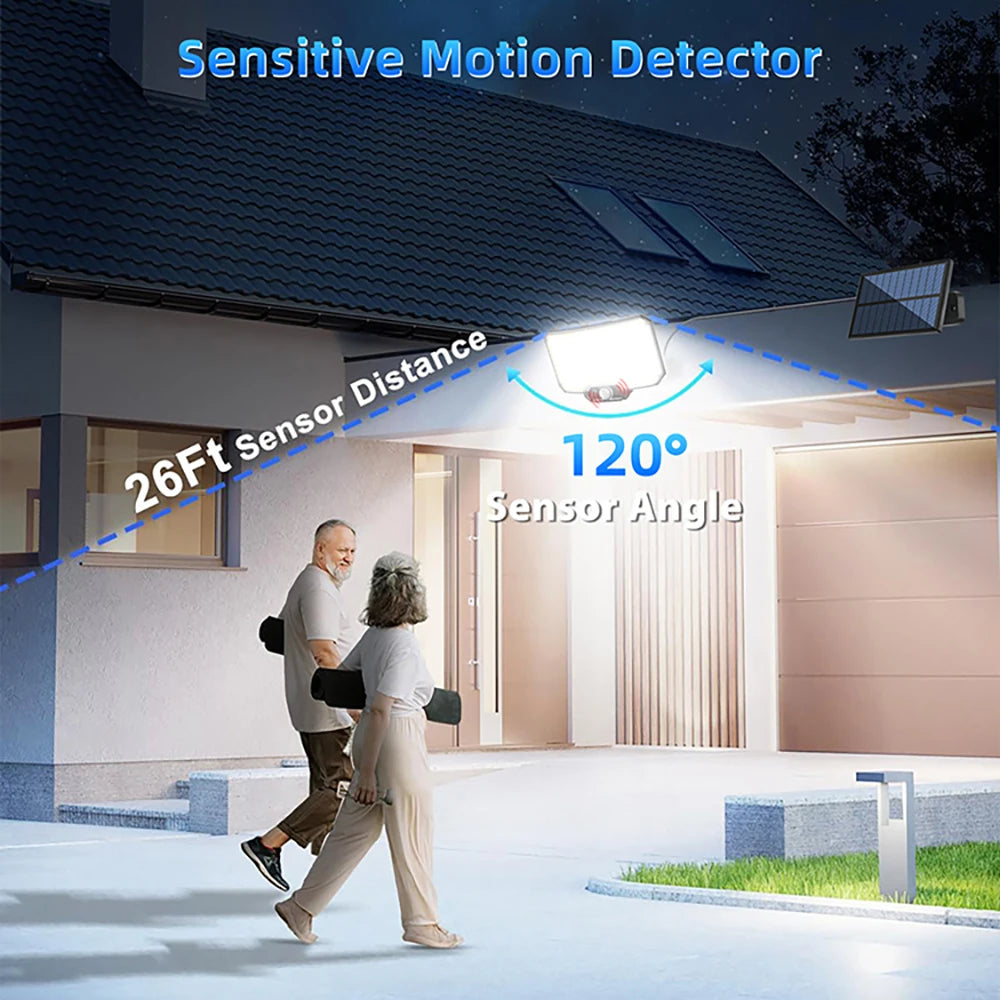 Solar Motion Sensor Security Light