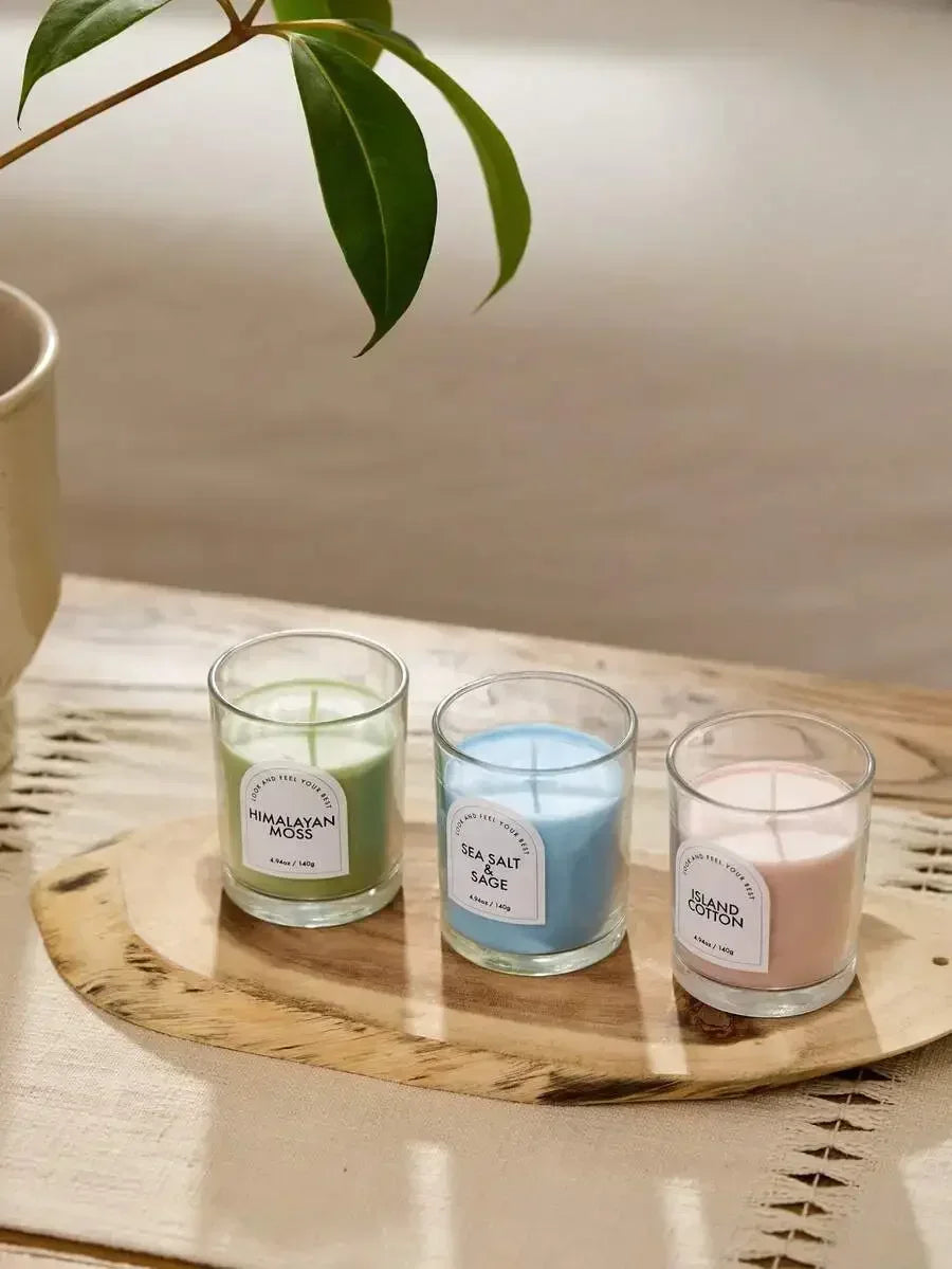 Long-Lasting Scented Aromatherapy Candles