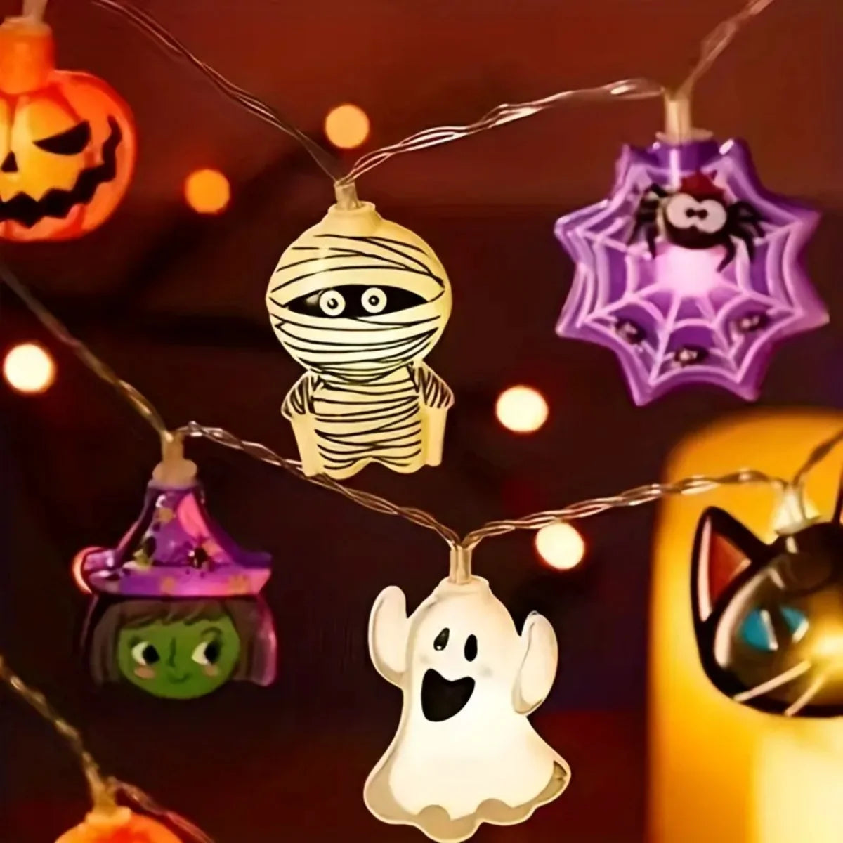 Halloween Shape LED String Lights