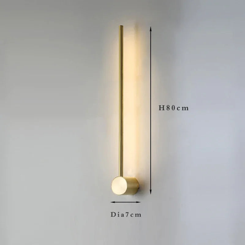 Minimalist Long Line LED Wall Lamp