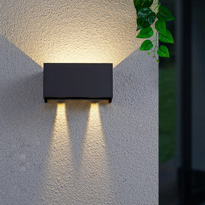 Cube Up And Down LED Wall Light