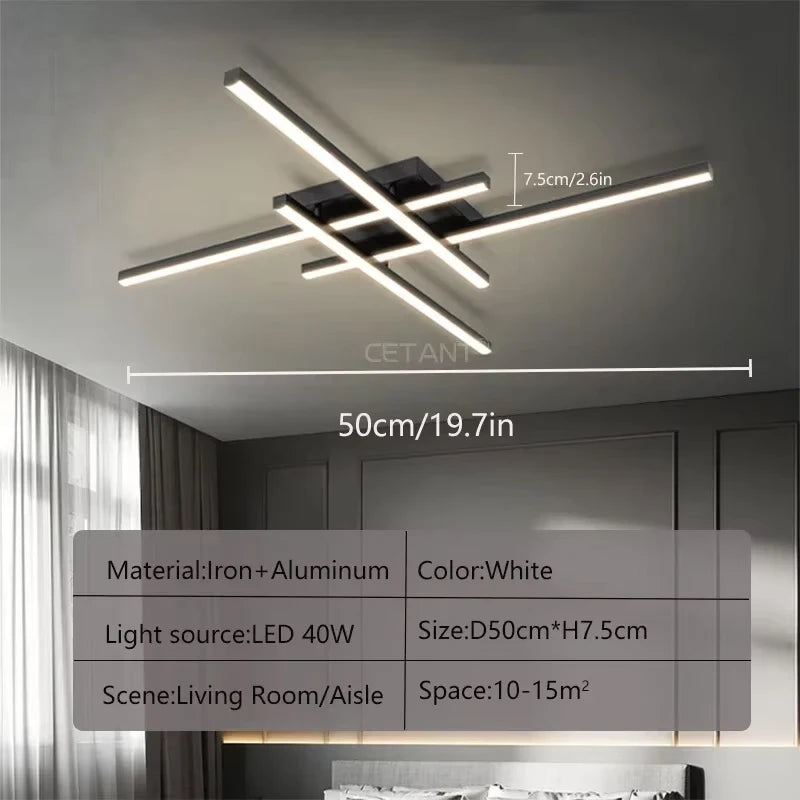 Minimalist Long Line Ceiling Light