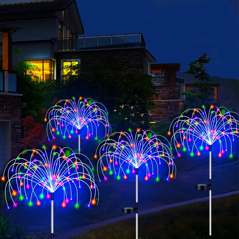 Solar Firework Fairy Garden Lights