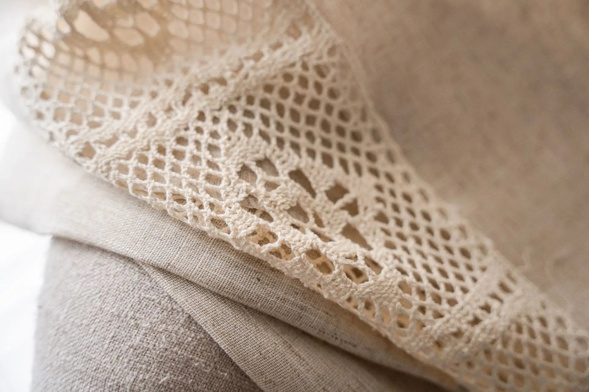 Boho Linen Tassel Curtain Panel