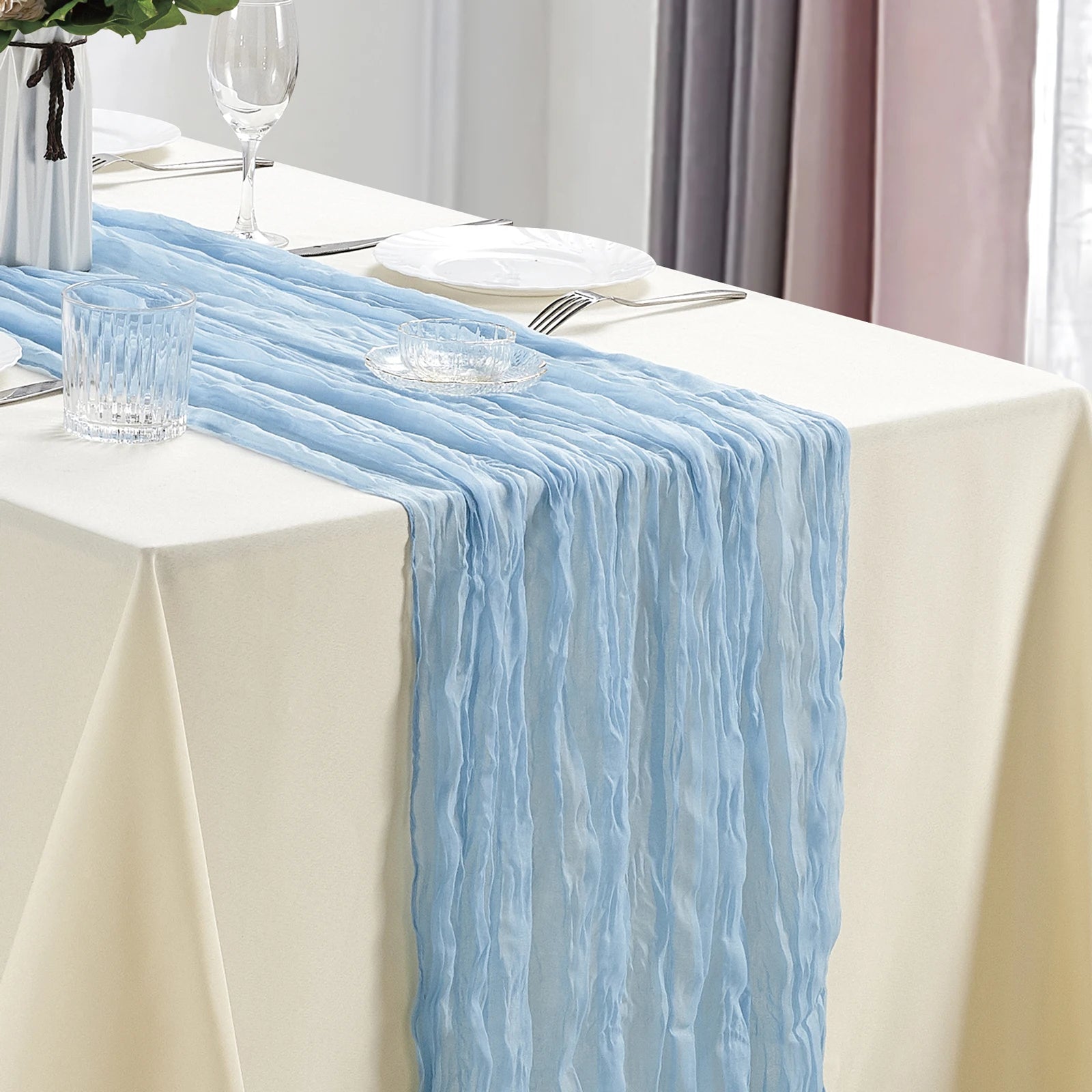 Cheesecloth Table Runners Set of 10