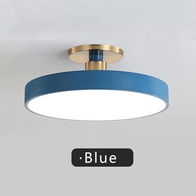 Macaron Round LED Ceiling Light