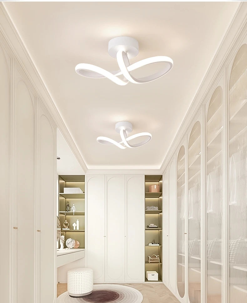 Slim Aisle LED Ceiling Chandelier