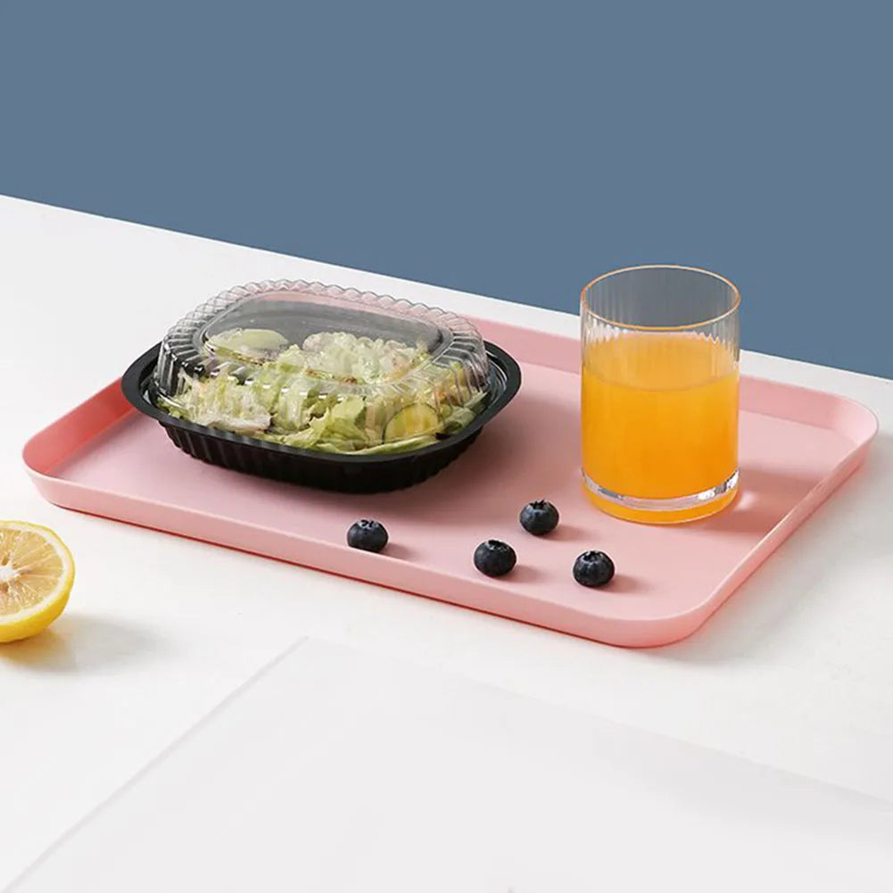 Rectangular Serving Tray Square Tray Anti Slip Scratch Resistant