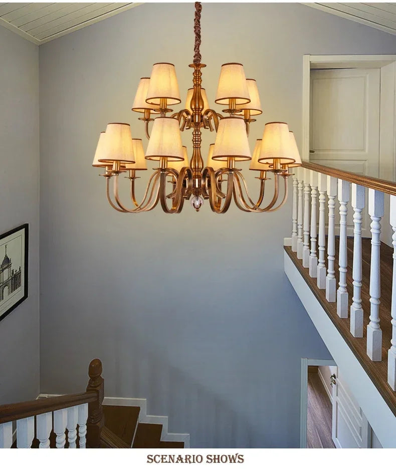 Classic Multi Arm LED Chandelier