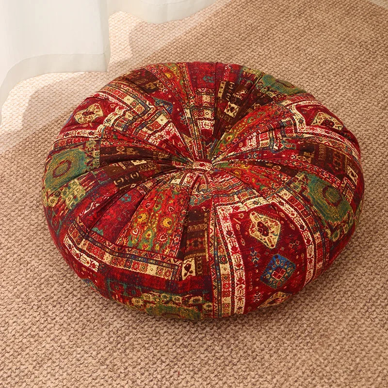 Bay Window Tatami Mats Futon Pumpkin Mats Multi-colored Cushions Thickened Lazy Butt Mats Chair Cushion Floor Cushion Futon