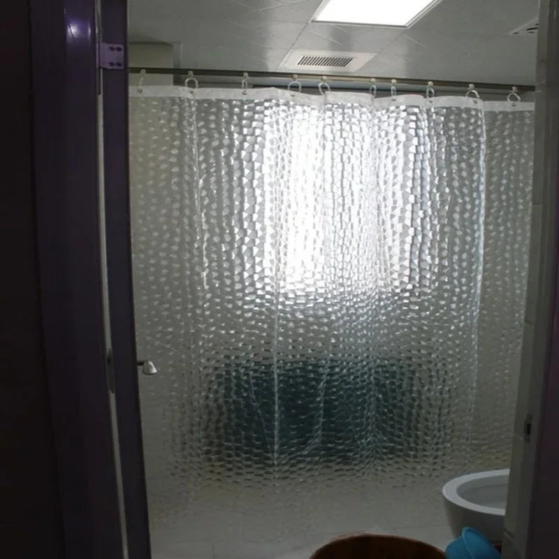 3D Water Cube Shower Curtain