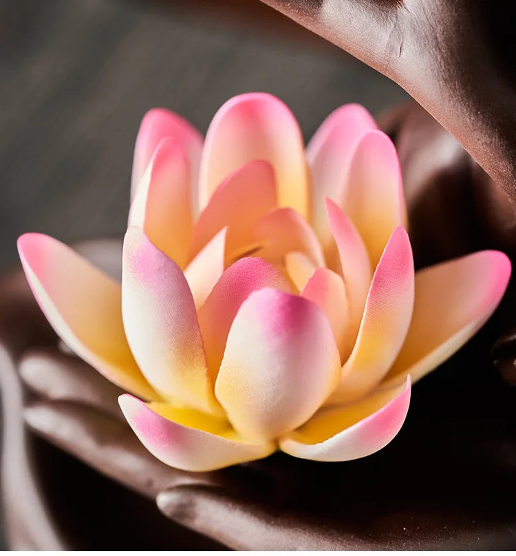 Buddha Hand Lotus Backflow Incense Stand