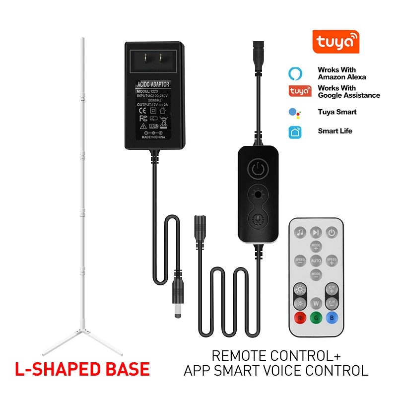 RGBIC Smart Corner Floor Lamp