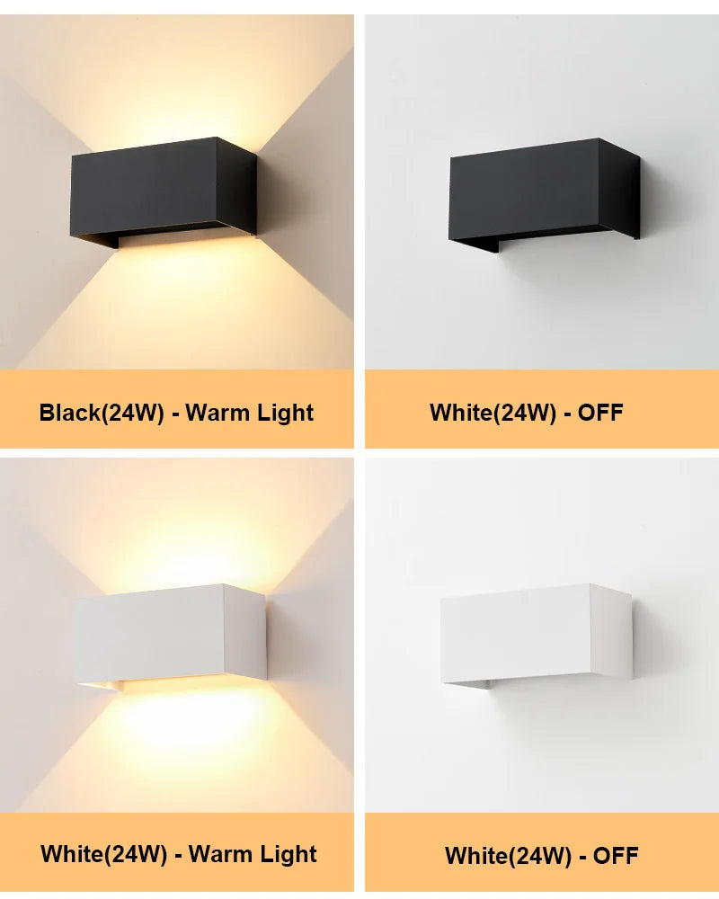 Aluminum Waterproof LED Outdoor Wall Light