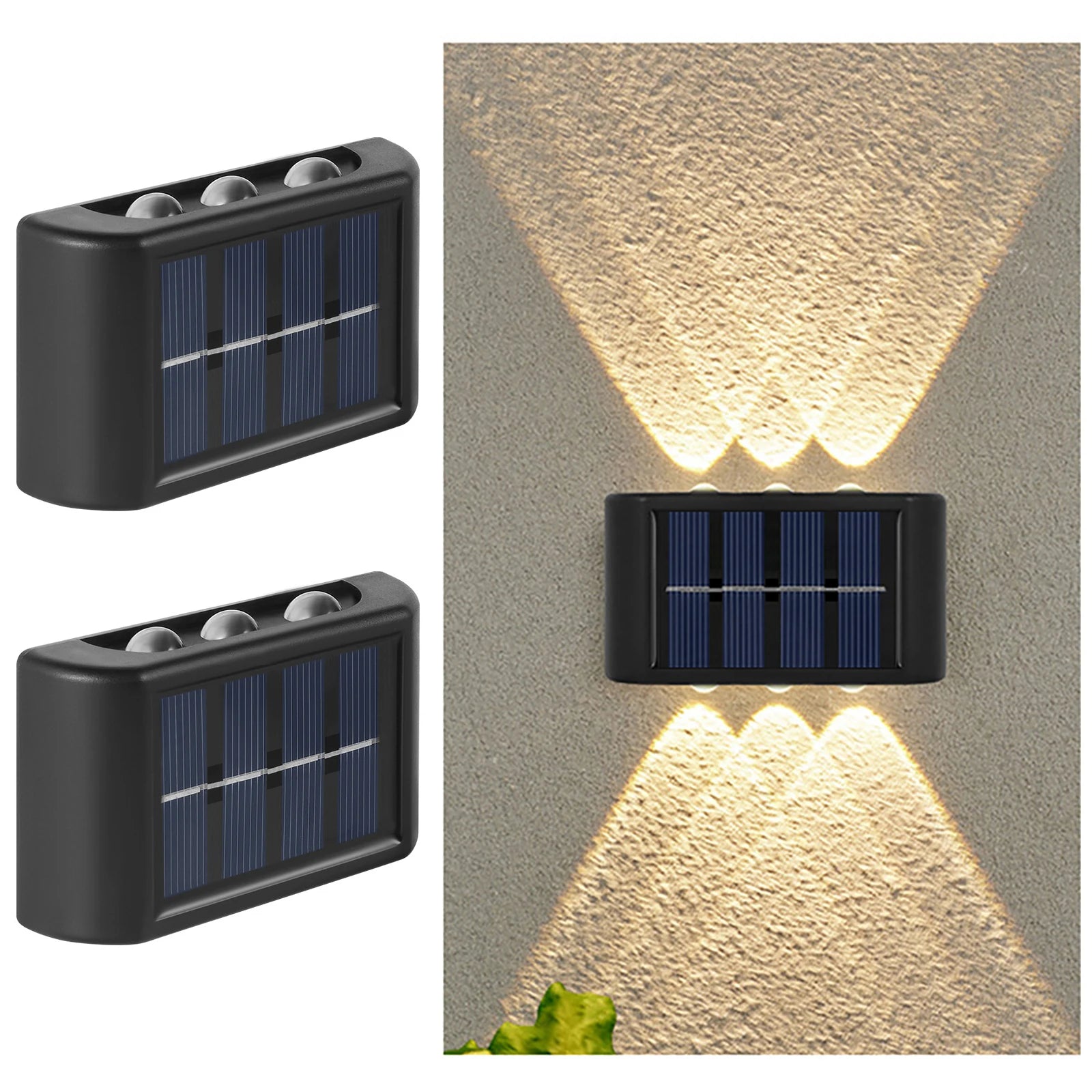 Solar Dusk to Dawn Fence Light