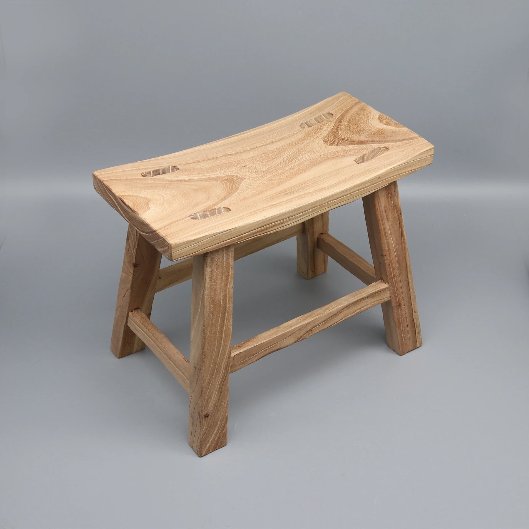 Mortise and Tenon Solid Wood Stool