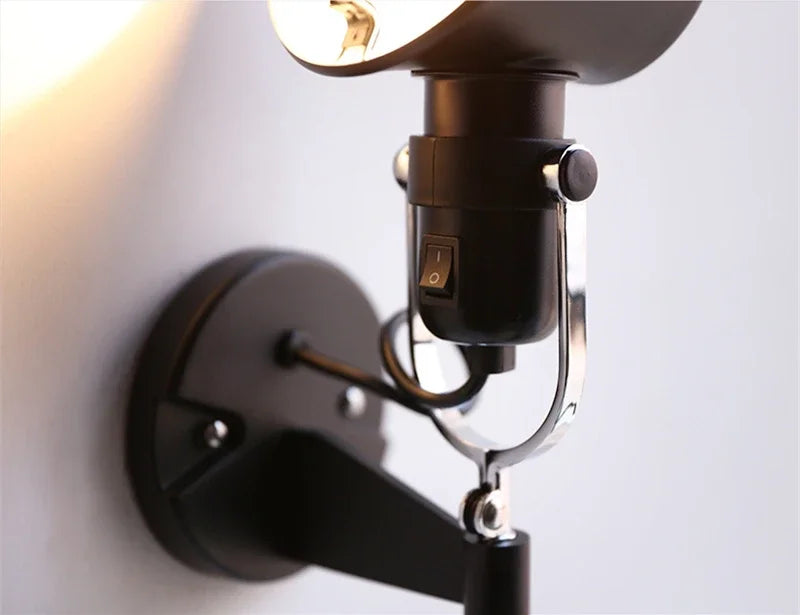 Modern LED Wall Lamp Telescopic Swing Arm E27 Living Room Sconce