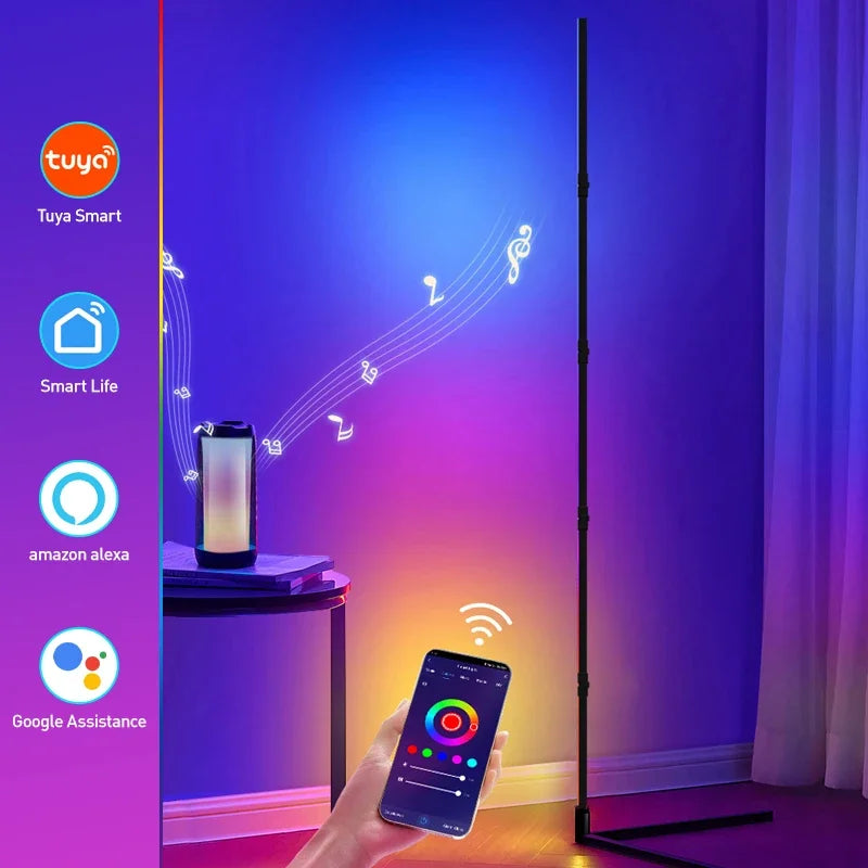 Smart APP RGB Corner Lamp 180cm