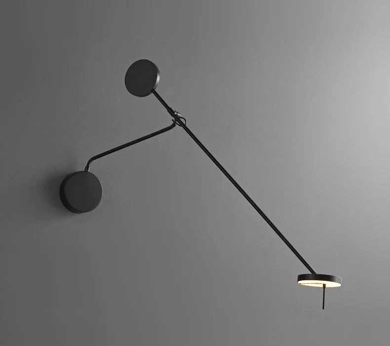 Designer Creative Long Pole Swing Arm Style Wall Lamp Home Bedside