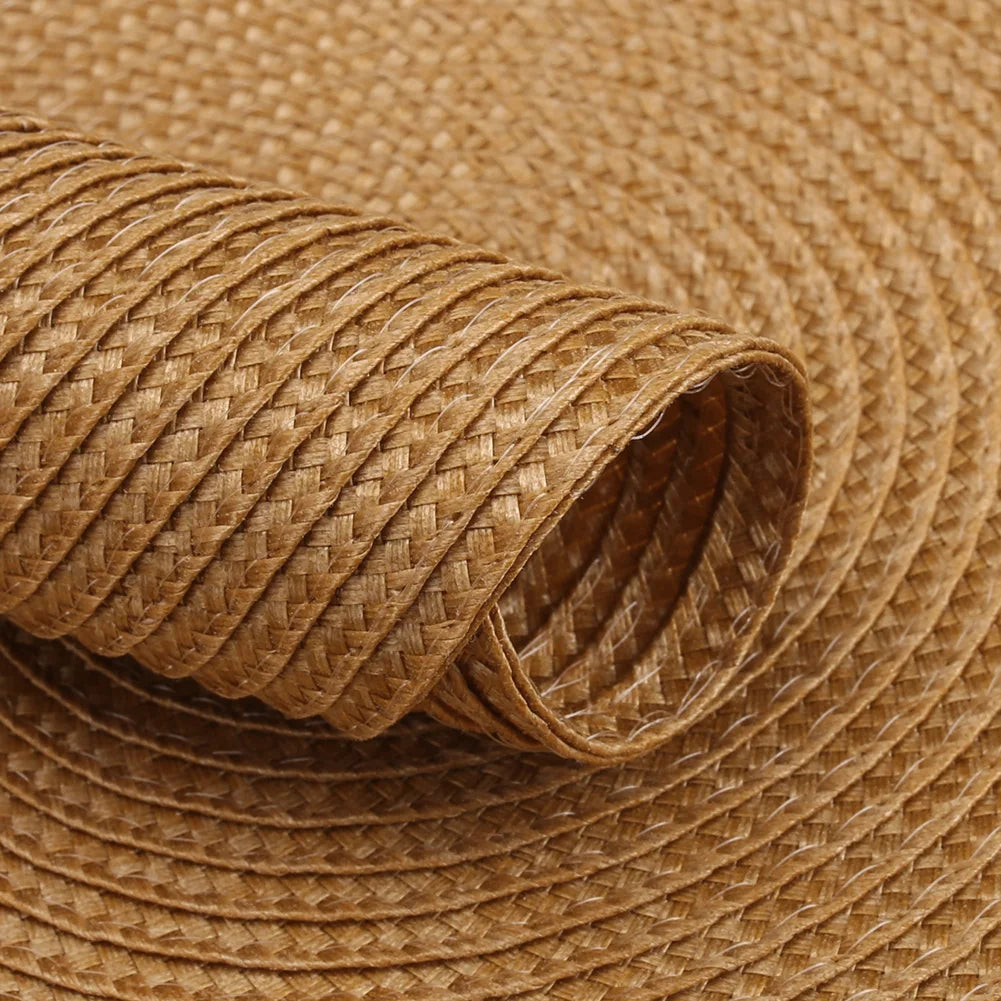 Braided Round Placemat and Coaster Set