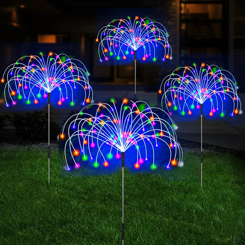 Solar Firework Fairy Garden Lights