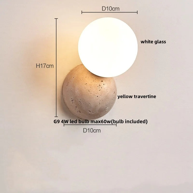 Wood Pull Chain Wall Sconce
